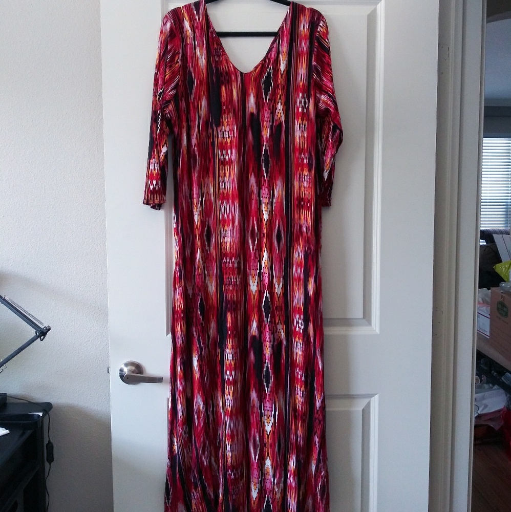 Serena Williams Gorgeous Comfortable Flattering Signature Dress 1X